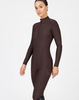 Femme Riding Jumpsuit (Chocolate)