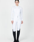 Grace Long Sleeve Show Shirt (White)