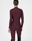 Femme Riding Jumpsuit (Burgundy)