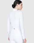 Grace Long Sleeve Show Shirt (White)