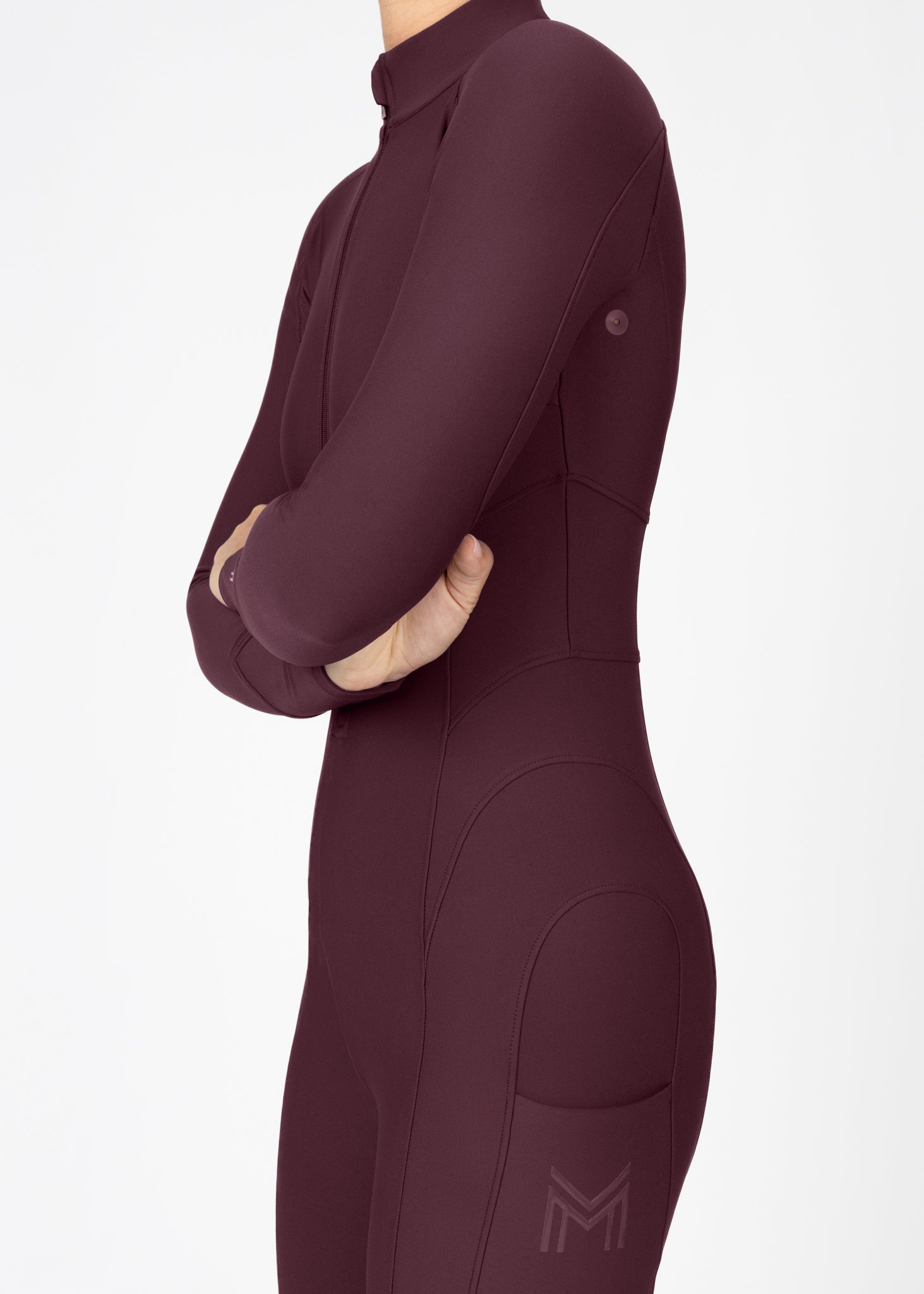 Femme Riding Jumpsuit (Burgundy)