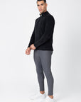 Men Versa Fleece Halfzip (Black)