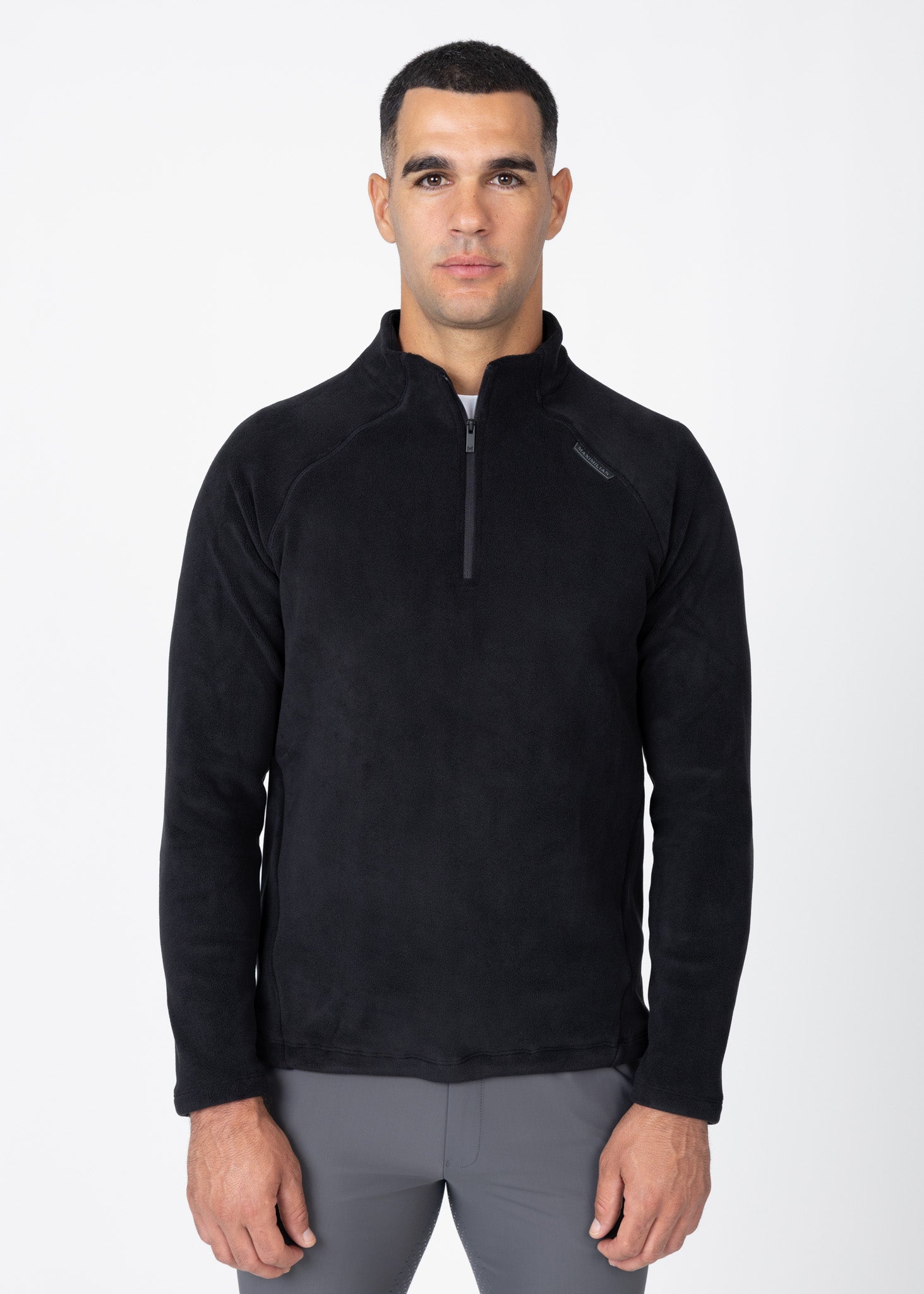 Men Versa Fleece Halfzip (Black)