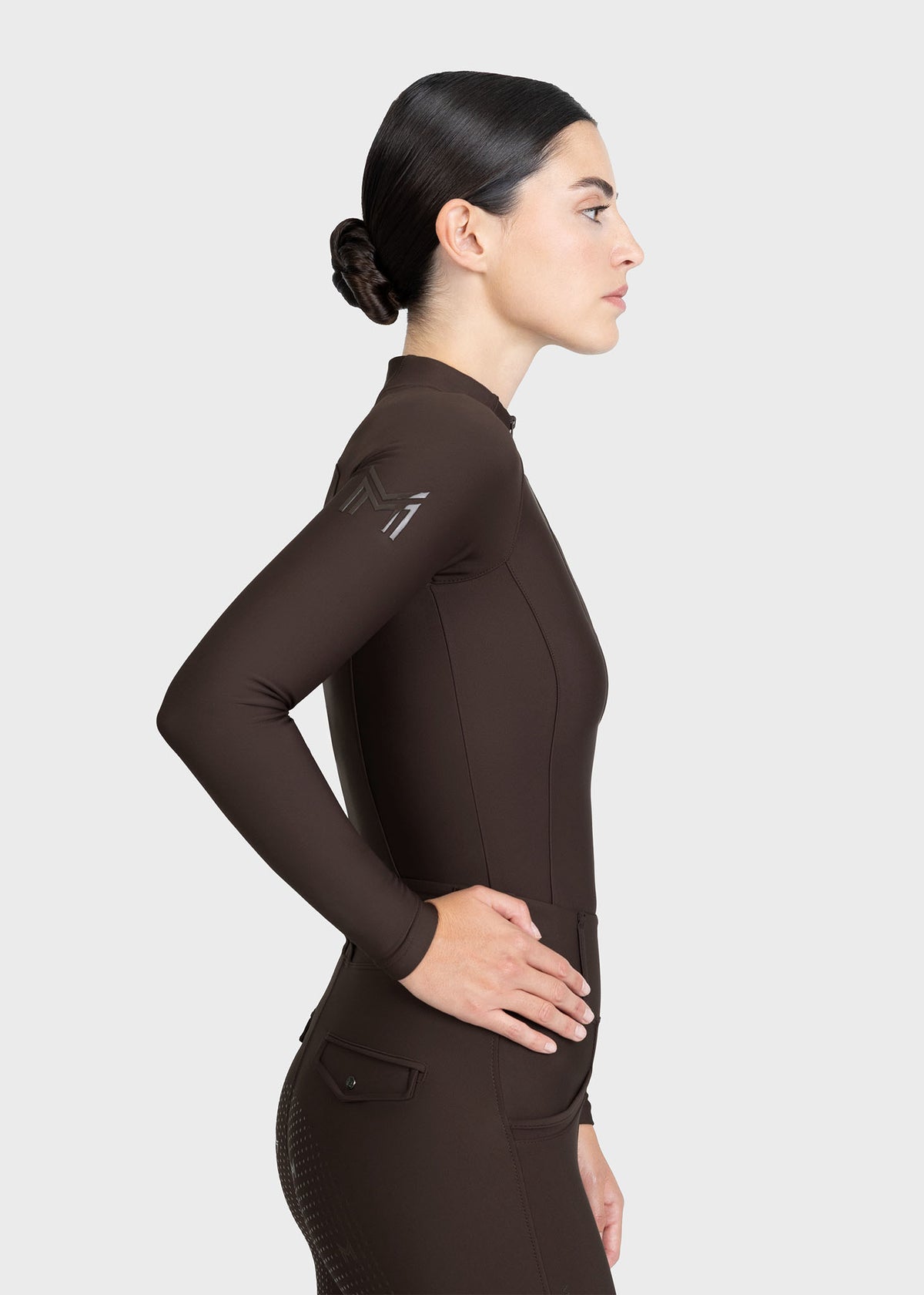 Origin Long Sleeve Base Layer (Chocolate)