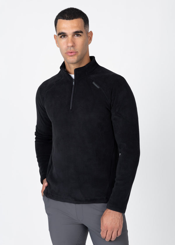 Men Versa Fleece Halfzip (Black)