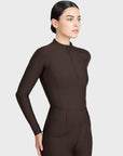 Origin Long Sleeve Base Layer (Chocolate)