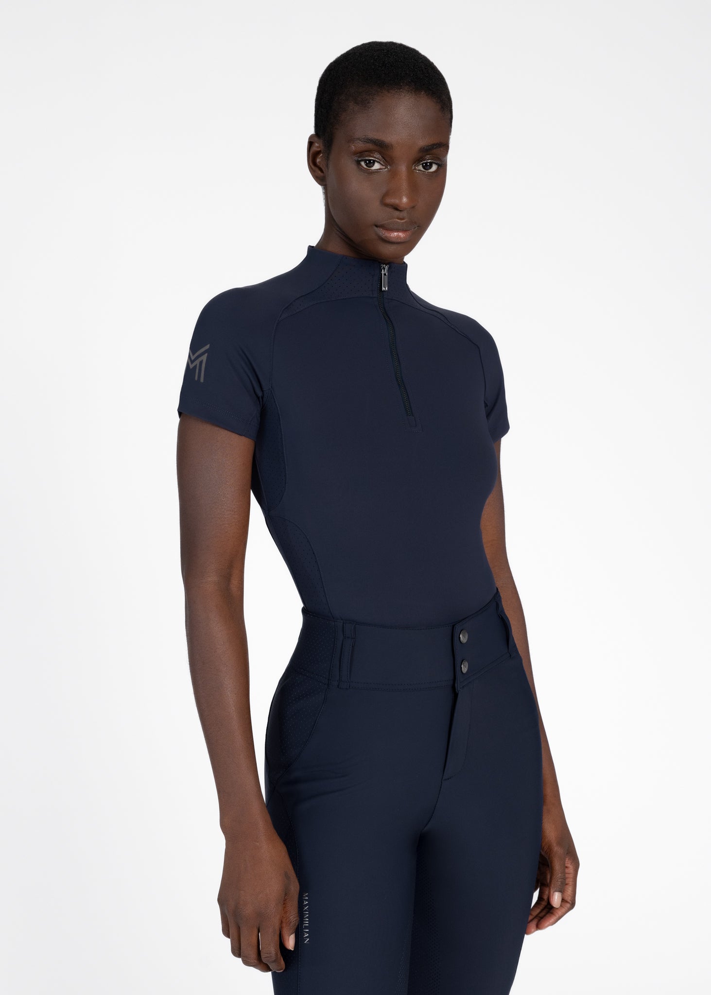 Chemise soleil équestre Maximillian Espagne bleu marine S Chemise soleil équestre Maximillian Espagne bleu marine S
