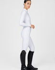 Femme Riding Jumpsuit (White)