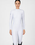 Femme Riding Jumpsuit (White)