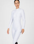 Femme Riding Jumpsuit (White)