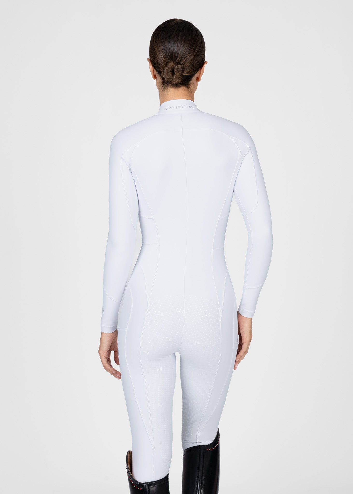 Femme Riding Jumpsuit (White)