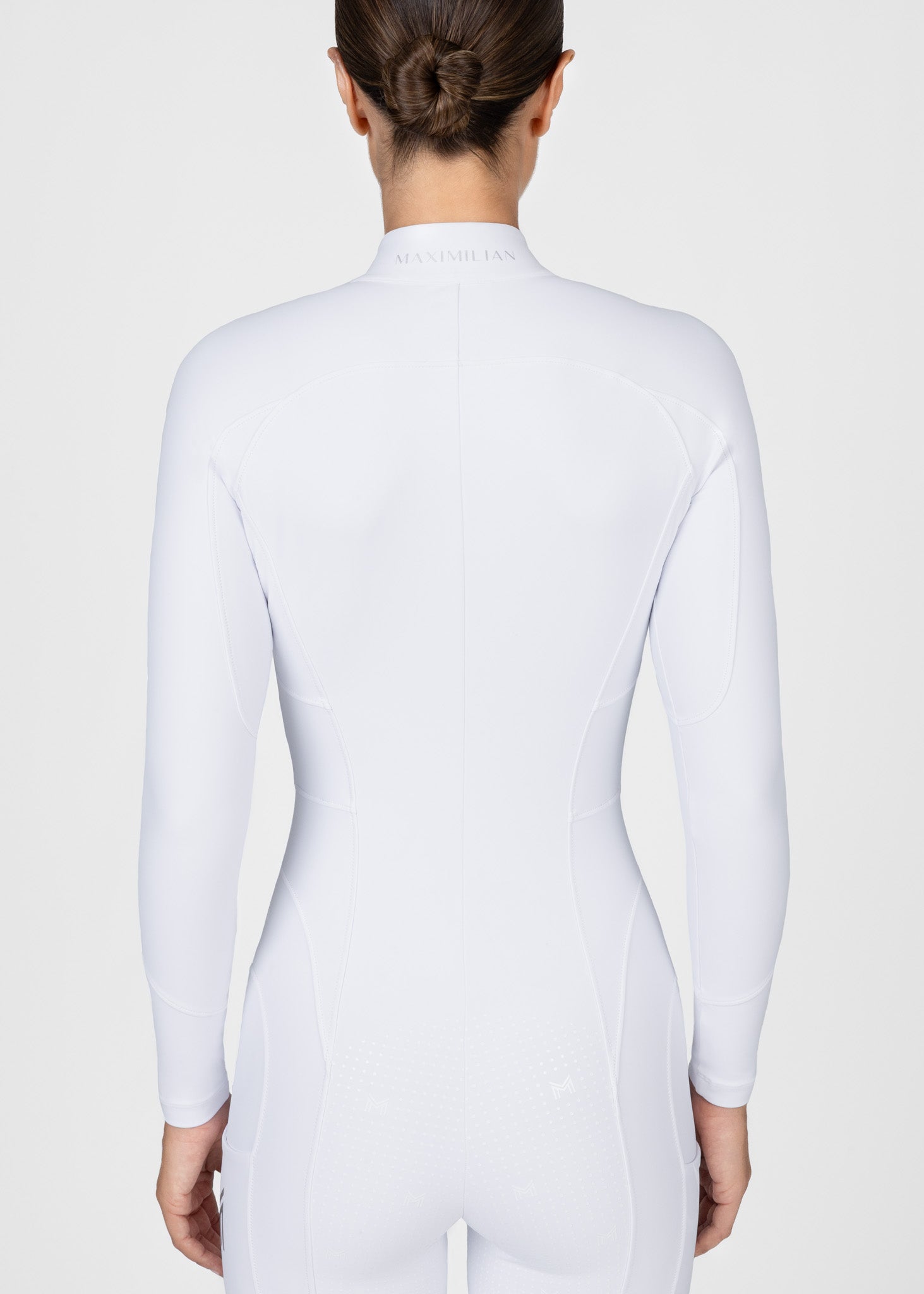 Femme Riding Jumpsuit (White)