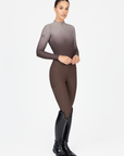 Ombré Long Sleeve Base Layer (Mocha)