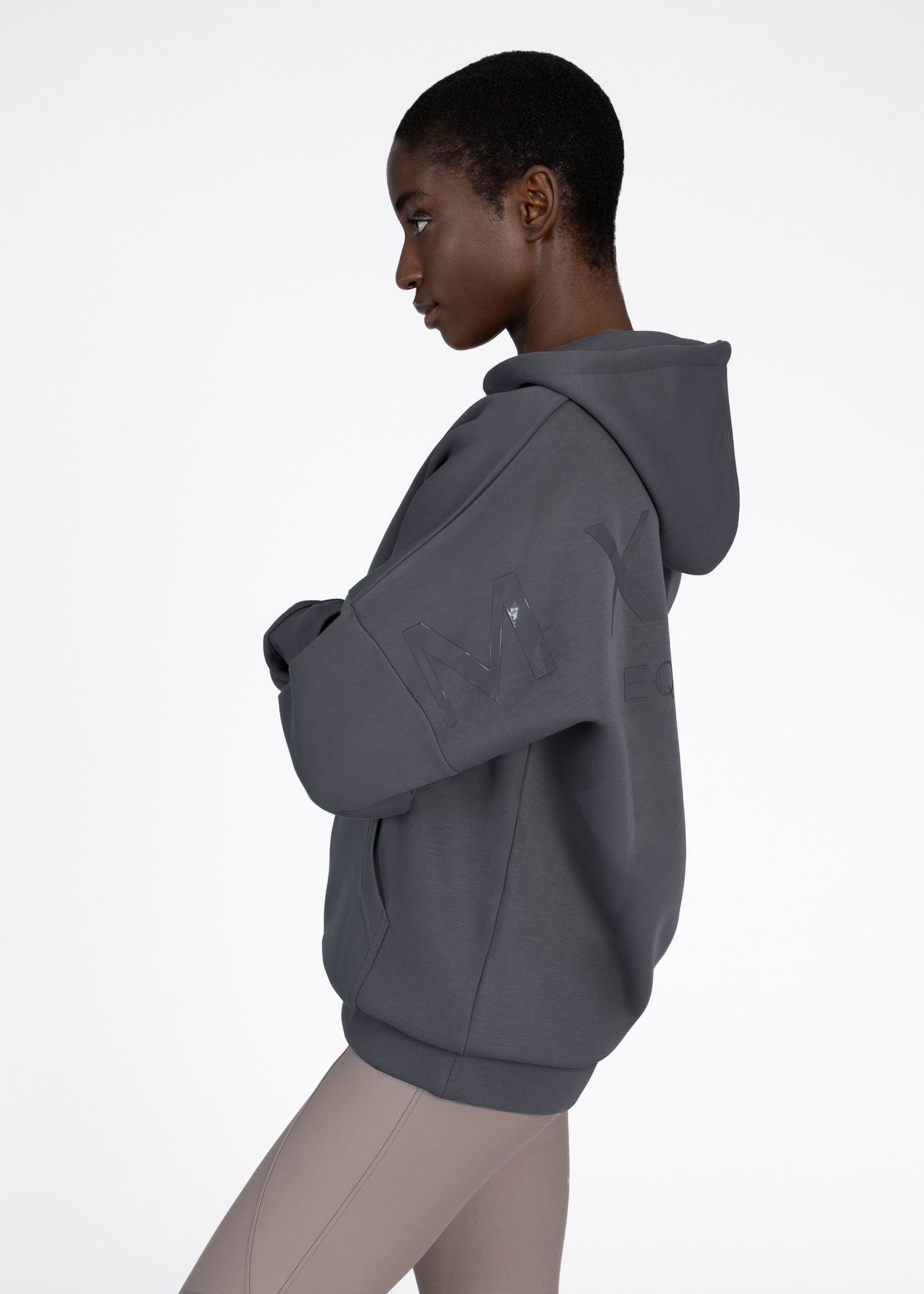 Women Icon Oversized Hoodie (Graphite) – Maximilian Equestrian