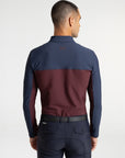 Kent Base Layer (Navy/Burgundy)