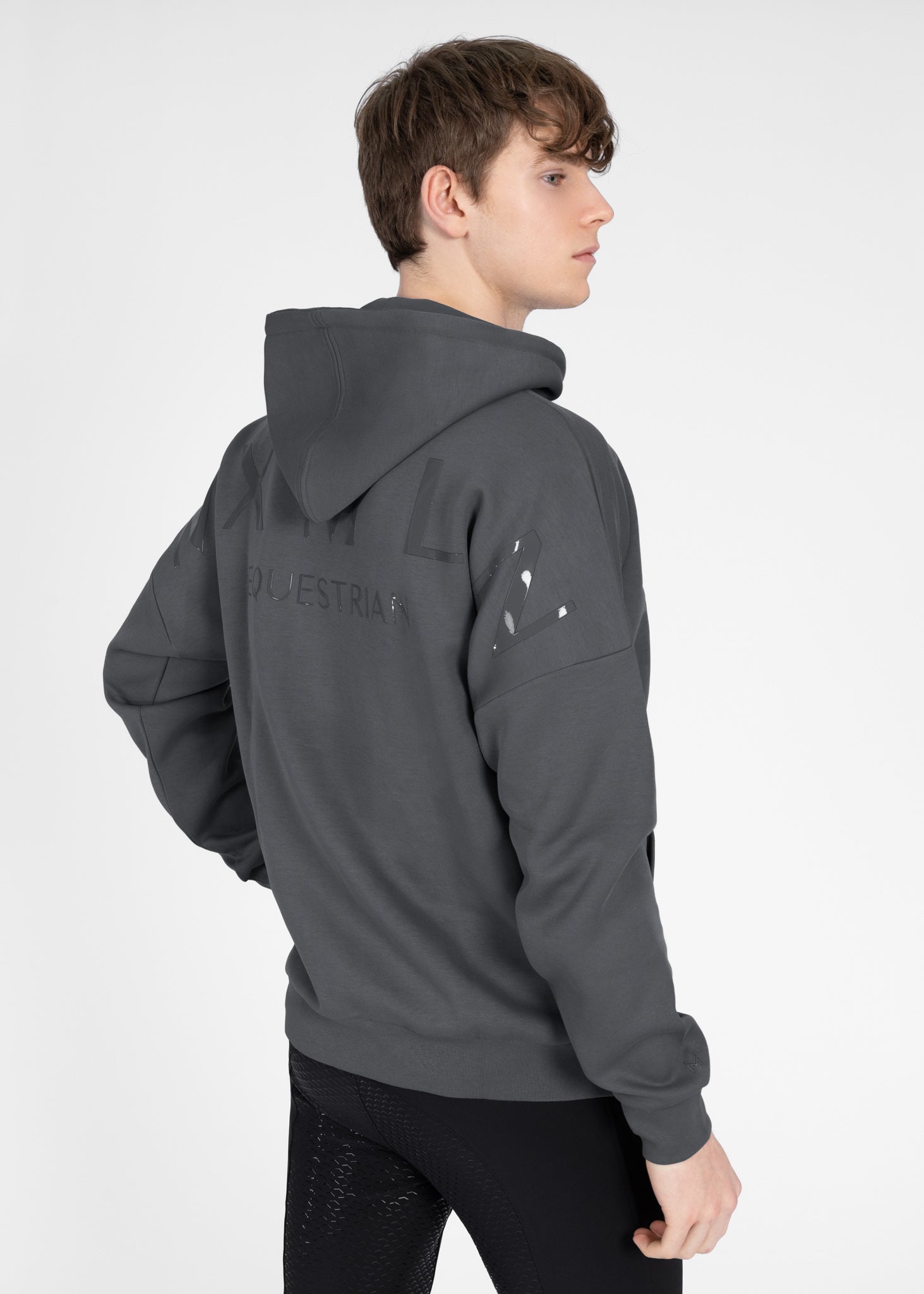 Men Icon Oversized Hoodie (Graphite)
