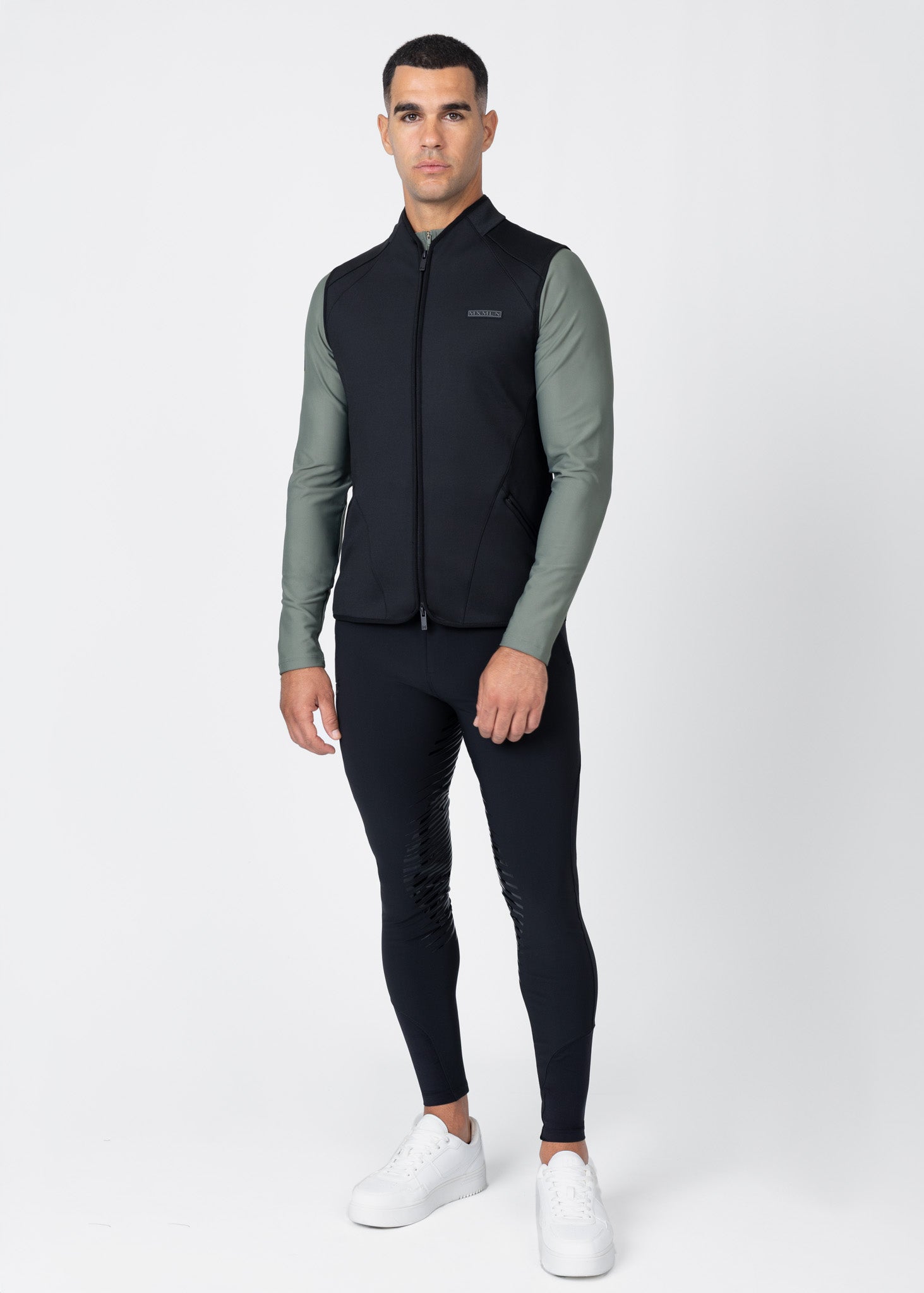 Grid Technical Vest (Black)