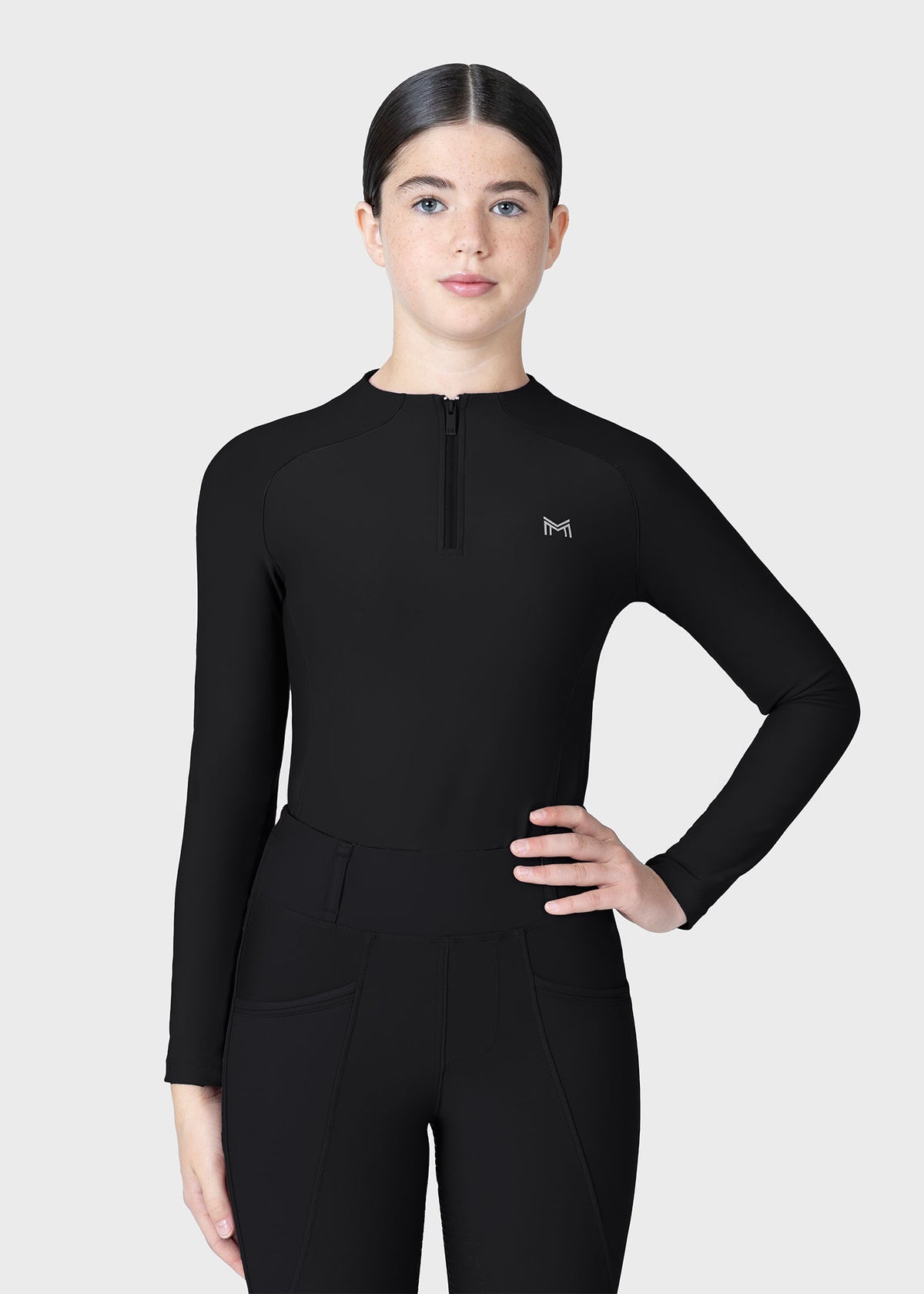 YR Nora Long Sleeve Base Layer (Black)