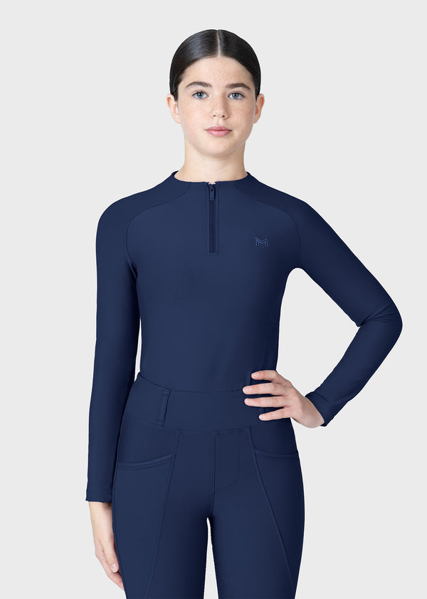 YR Nora Long Sleeve Base Layer (Navy)