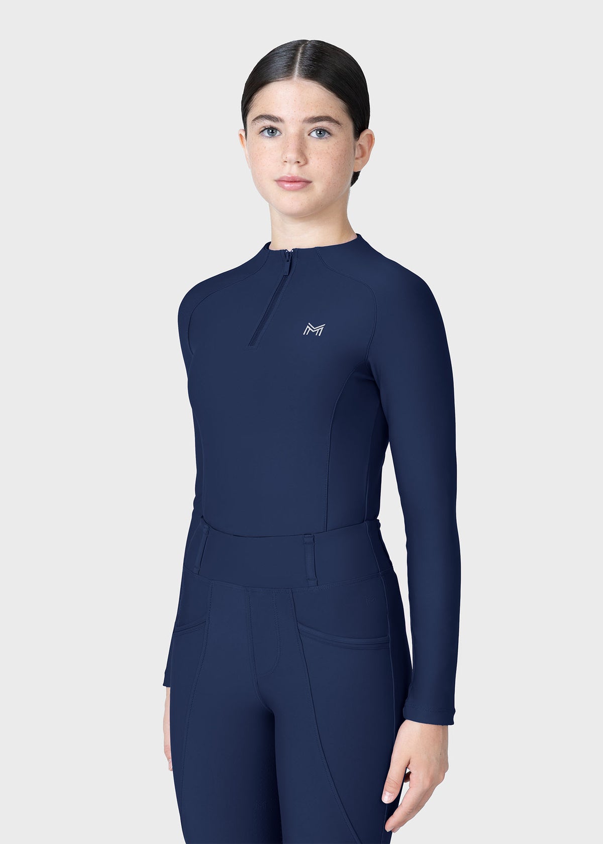 YR Nora Long Sleeve Base Layer (Navy)