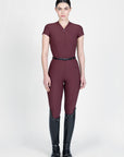Velya Riding Leggings + Belt (Rosewood)