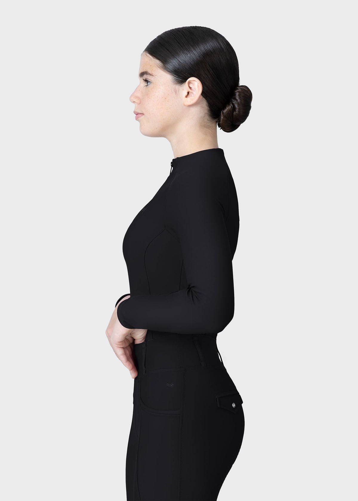 YR Nora Long Sleeve Base Layer (Black)