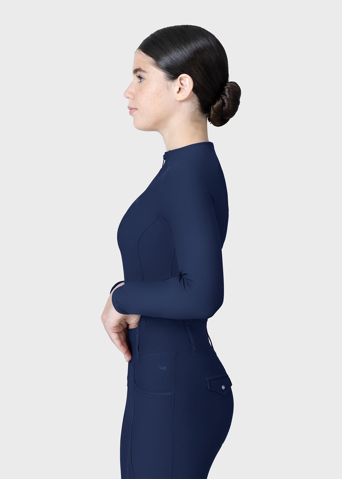 YR Nora Long Sleeve Base Layer (Navy)