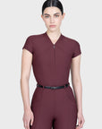 Halo Short Sleeve Base Layer (Rosewood)