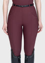 Velya Riding Leggings + Belt (Rosewood)