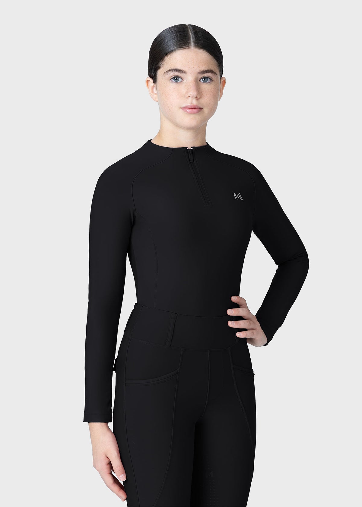 YR Nora Long Sleeve Base Layer (Black)