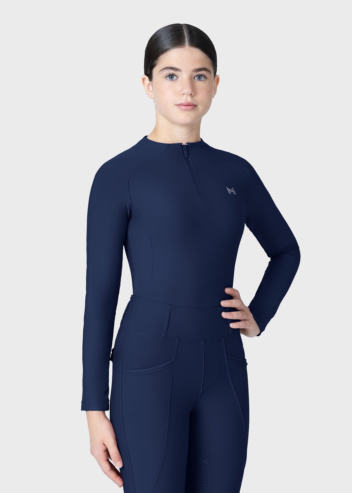 YR Nora Long Sleeve Base Layer (Navy)