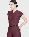 Velya Short Sleeve Base Layer (Rosewood)