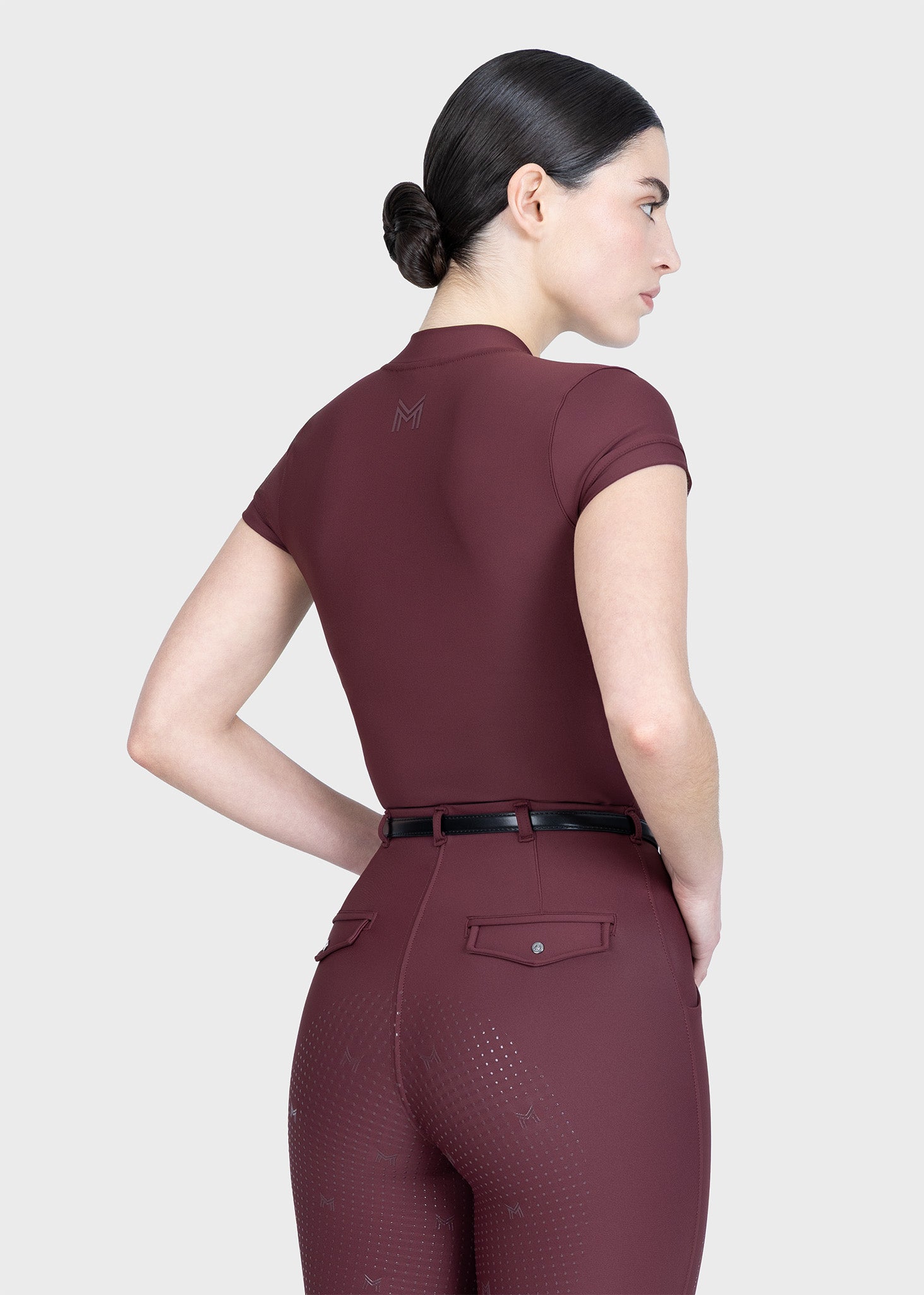 Halo Short Sleeve Base Layer (Rosewood)