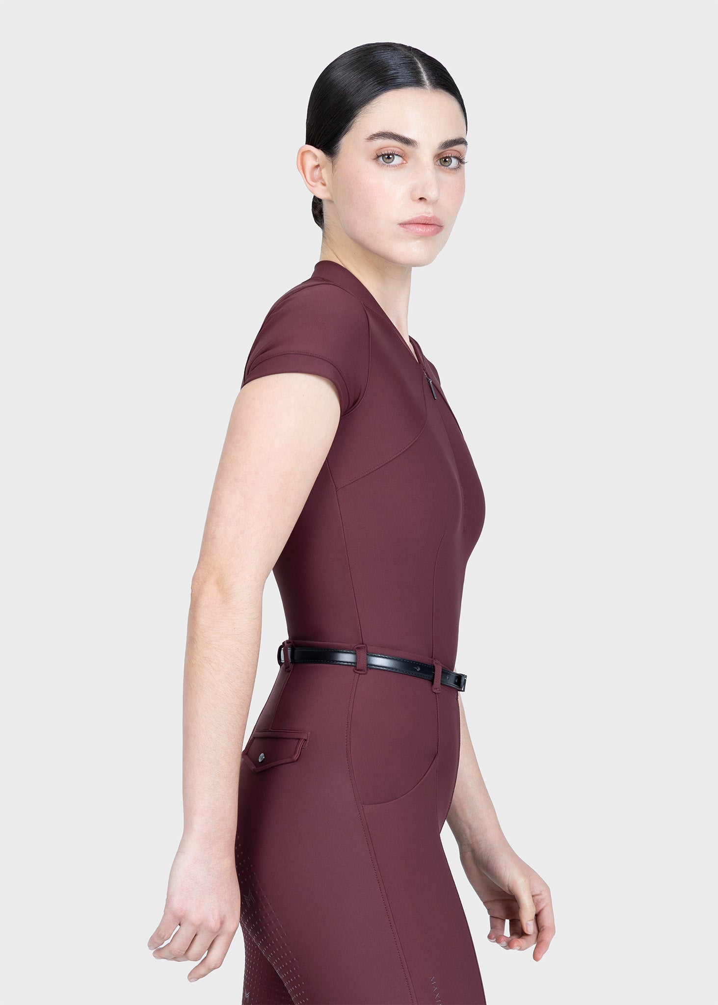 Halo Short Sleeve Base Layer (Rosewood)