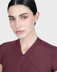 Velya Short Sleeve Base Layer (Rosewood)