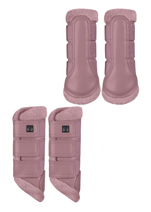 4-Pack Drift Brushing Boots (Heather)