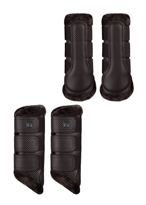 4-Pack Drift Brushing Boots (Espresso)