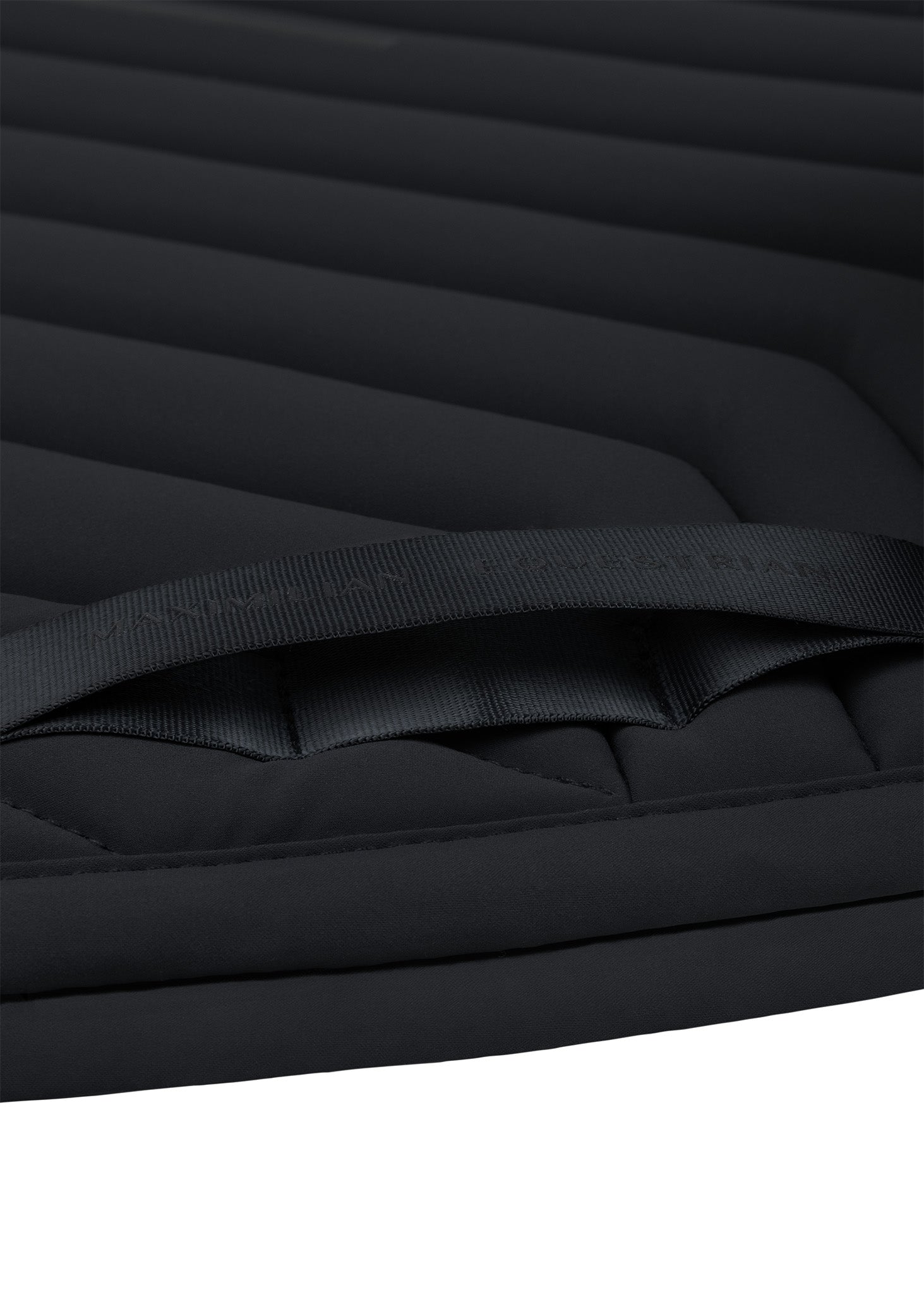 Delta Dressage Saddle Pad (Black)
