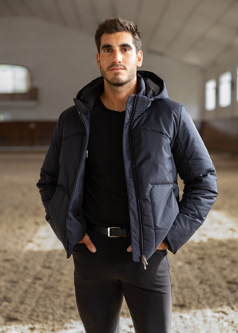 Elan Puffer Jacket (Navy)