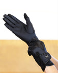 Ava Riding Gloves (Navy/Black)