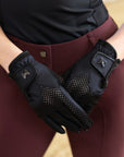 Ava Riding Gloves (Navy/Black)