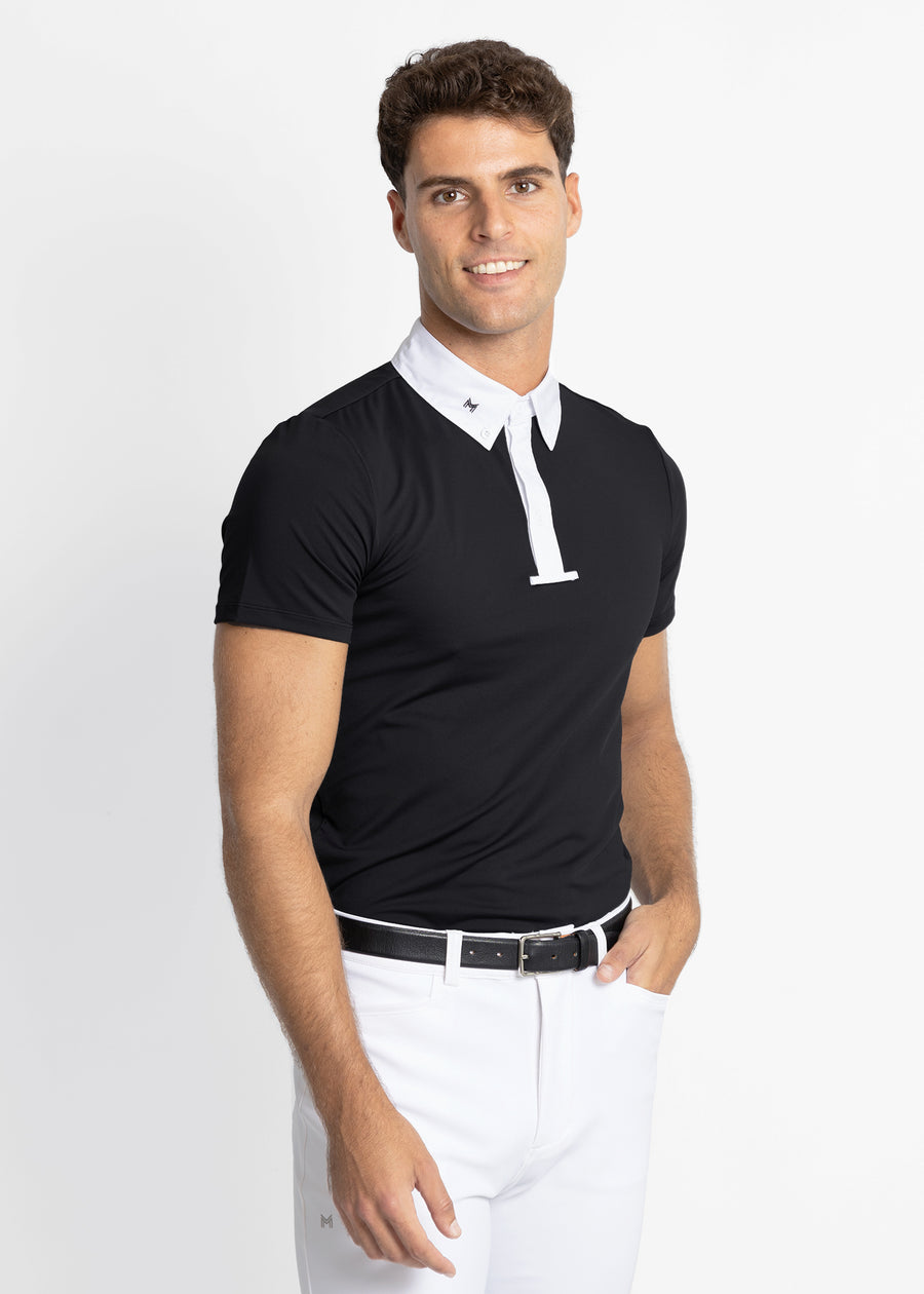 Active Short Sleeve Competition Shirt (Black)