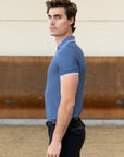 Core Polo Shirt (Dusty Blue)