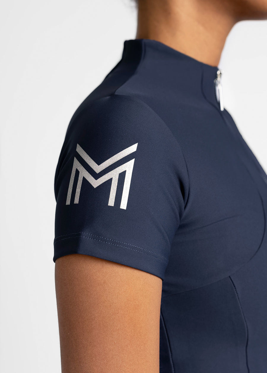 Short Sleeve Base Layer (Navy)