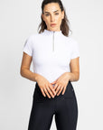 Short Sleeve Base Layer (White/Silver)