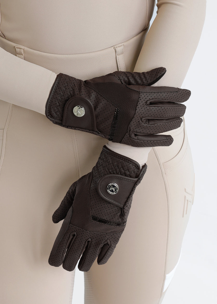 Max Riding Gloves (Chocolate)