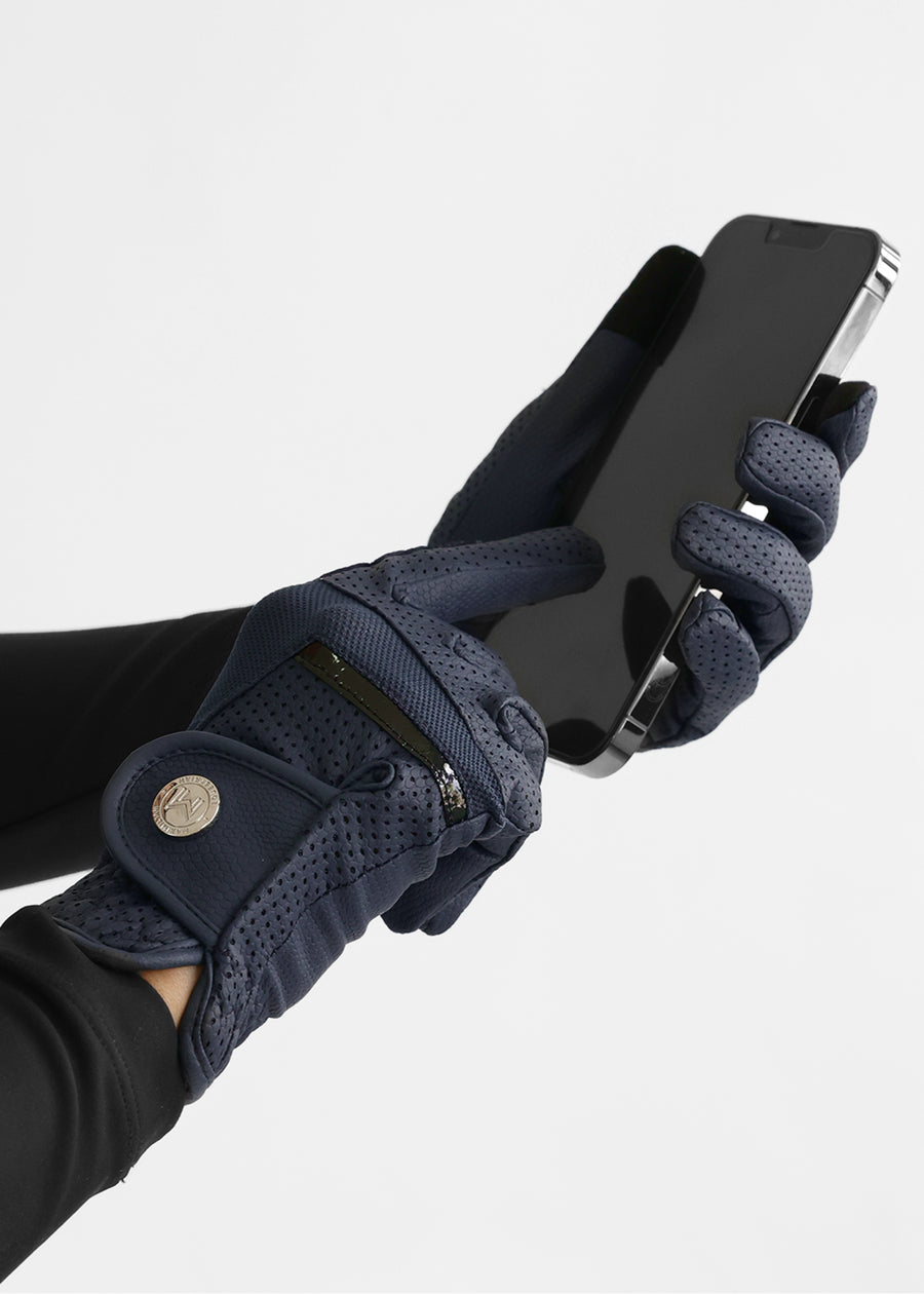 Max Riding Gloves (Navy)