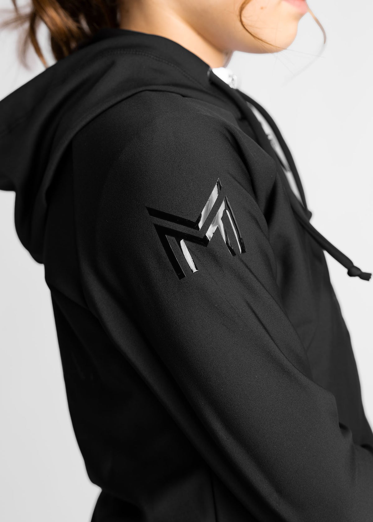 Zip Code Reflection YR Reflection Zip Hoodie (Black) – Maximilian Equestrian