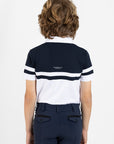 YR Glee Polo Shirt (White/Navy)