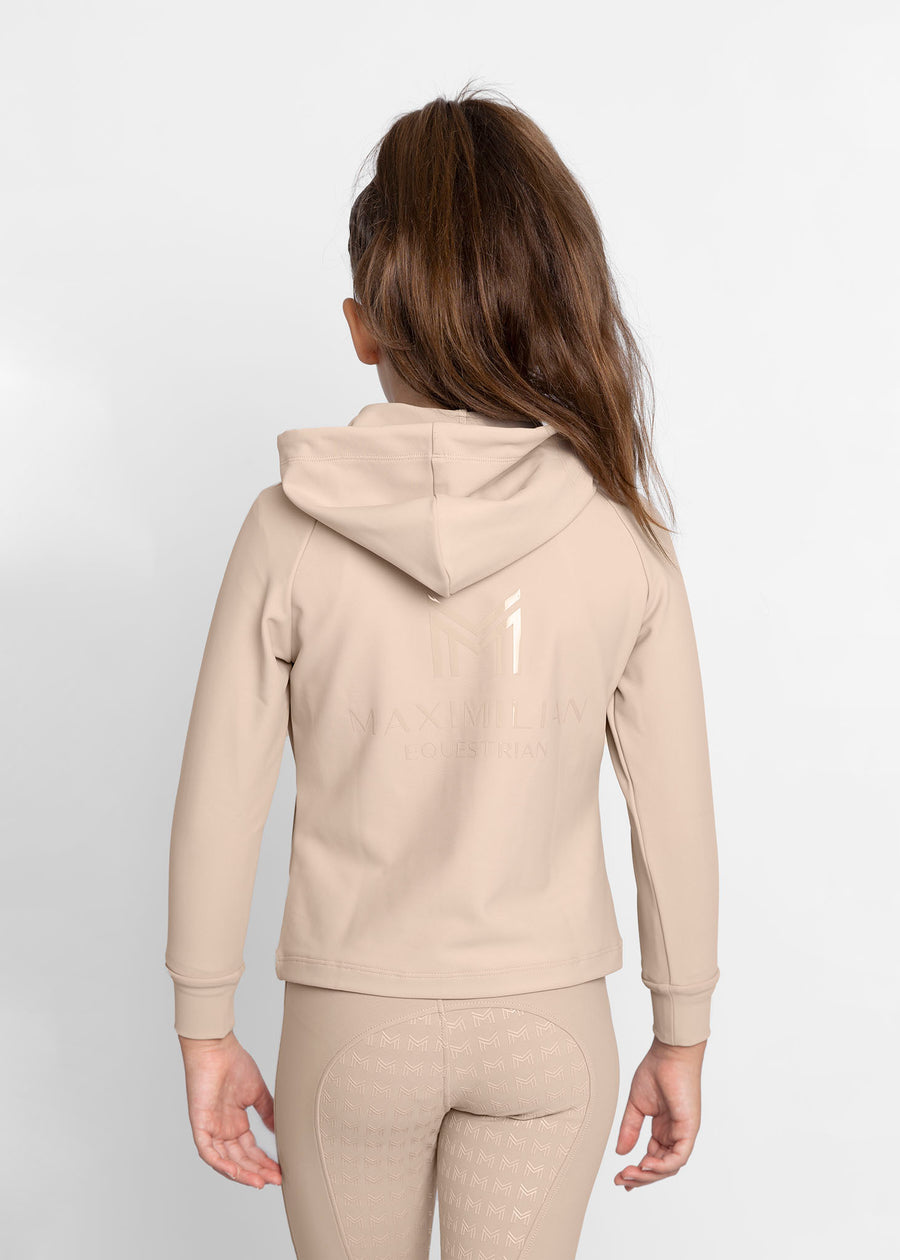 YR Reflection Zip Hoodie (Beige)